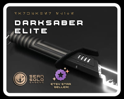 Darksaber Elite Saber Custom Lightsaber - Sean Solo Sabers