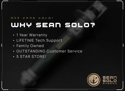 Kanan Jarrus Elite Saber Custom Lightsaber - Sean Solo Sabers