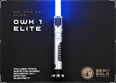 Obi-Wan EP1 Elite Saber Custom Lightsaber - Sean Solo Sabers