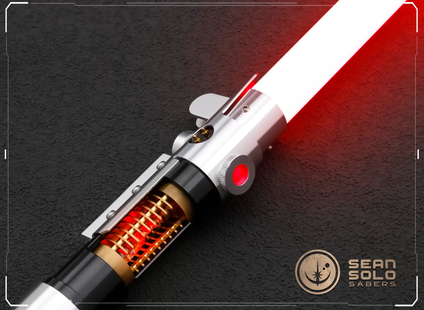 Starkiller's Force Unleashed Elite Saber Custom Lightsaber - Sean Solo Sabers
