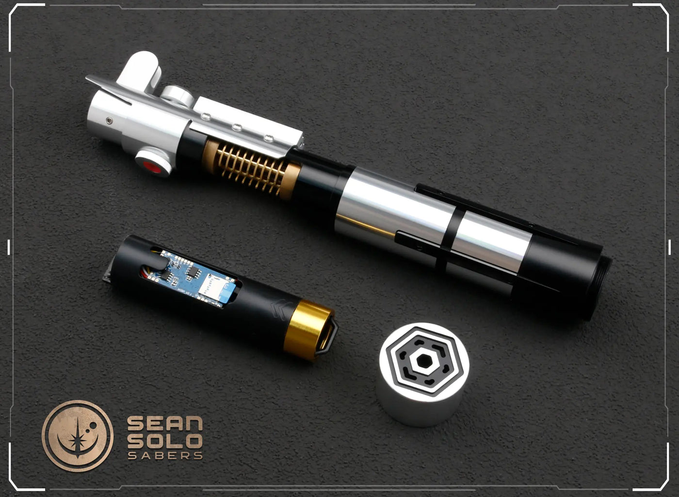 Starkiller's Force Unleashed Elite Saber Custom Lightsaber - Sean Solo Sabers