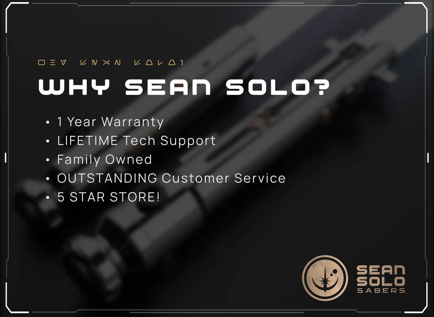 Ahsoka Clone Wars Hero Sabers Custom Lightsaber - Sean Solo Sabers