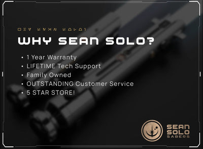 Ahsoka Clone Wars Hero Sabers Custom Lightsaber - Sean Solo Sabers