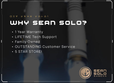 Ahsoka Mando Hero Sabers Custom Lightsaber - Sean Solo Sabers