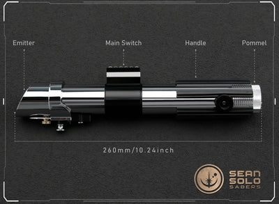 Anakin EP2 Elite Saber Custom Lightsaber - Sean Solo Sabers