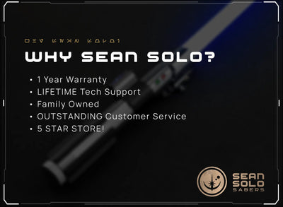 Anakin EP2 Elite Saber Custom Lightsaber - Sean Solo Sabers