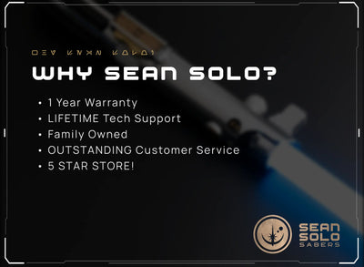 Anakin EP3 Elite Saber Custom Lightsaber - Sean Solo Sabers