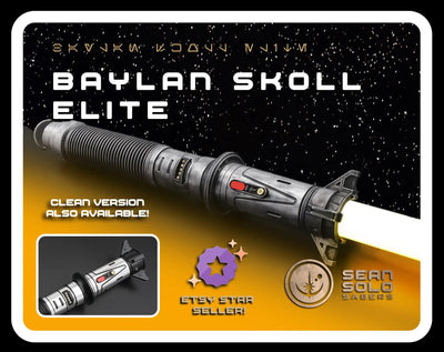 Baylan Skull Elite Custom Lightsaber - Sean Solo Sabers