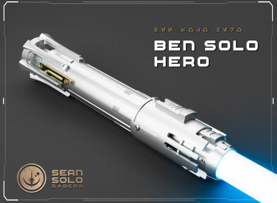 Ben Solo Hero Saber Custom Lightsaber - Sean Solo Sabers