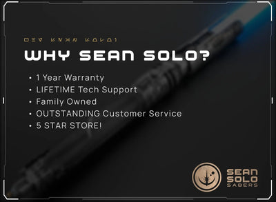 Cal Kestis Fallen Order Weathered Hero Saber Custom Lightsaber - Sean Solo Sabers
