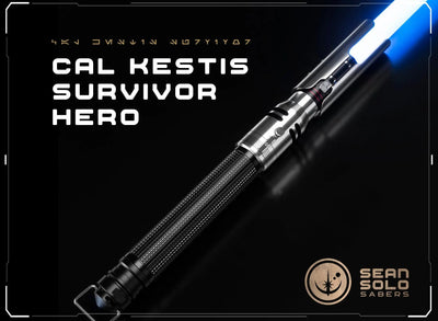 Cal Kestis Jedi Survivor Inspired Hero Saber Custom Lightsaber - Sean Solo Sabers