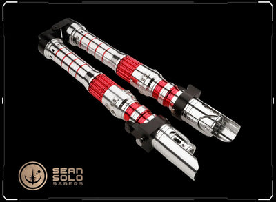 Dark Rey Saber Staff Custom Lightsaber - Sean Solo Sabers