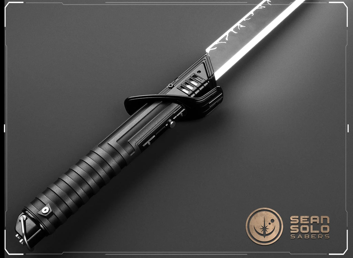 Darksaber Hero Saber Custom Lightsaber - Sean Solo Sabers
