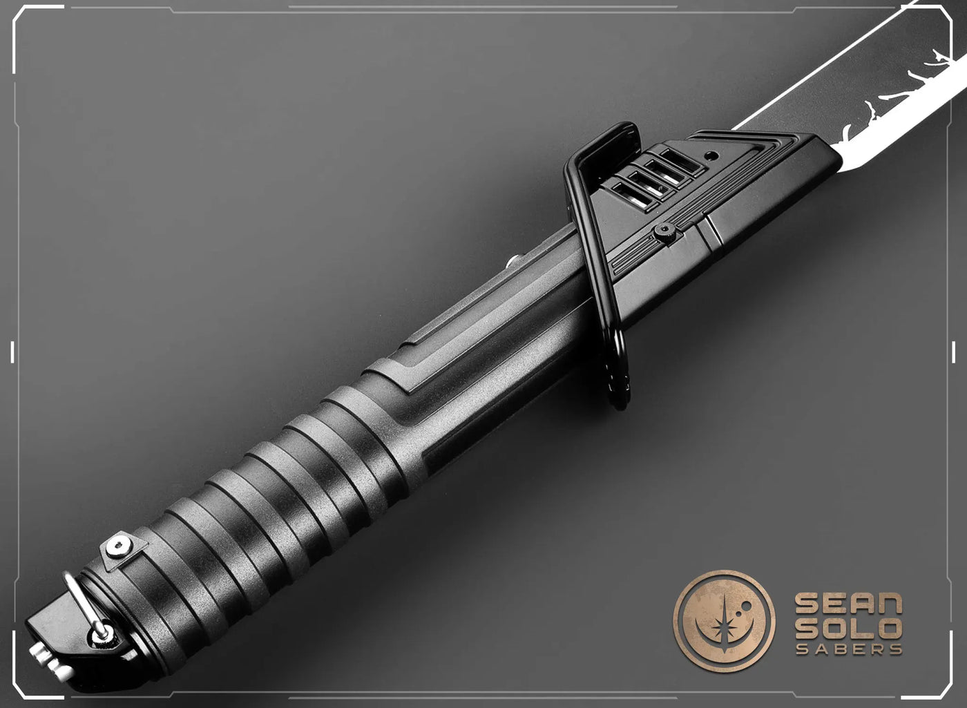 Darksaber Hero Saber Custom Lightsaber - Sean Solo Sabers