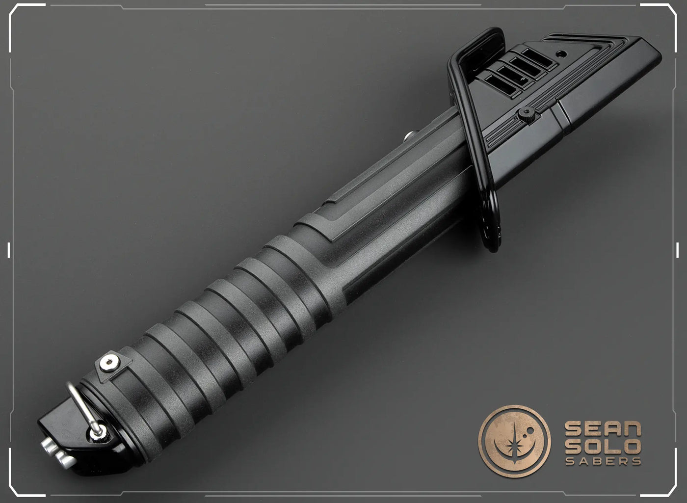Darksaber Hero Saber Custom Lightsaber - Sean Solo Sabers