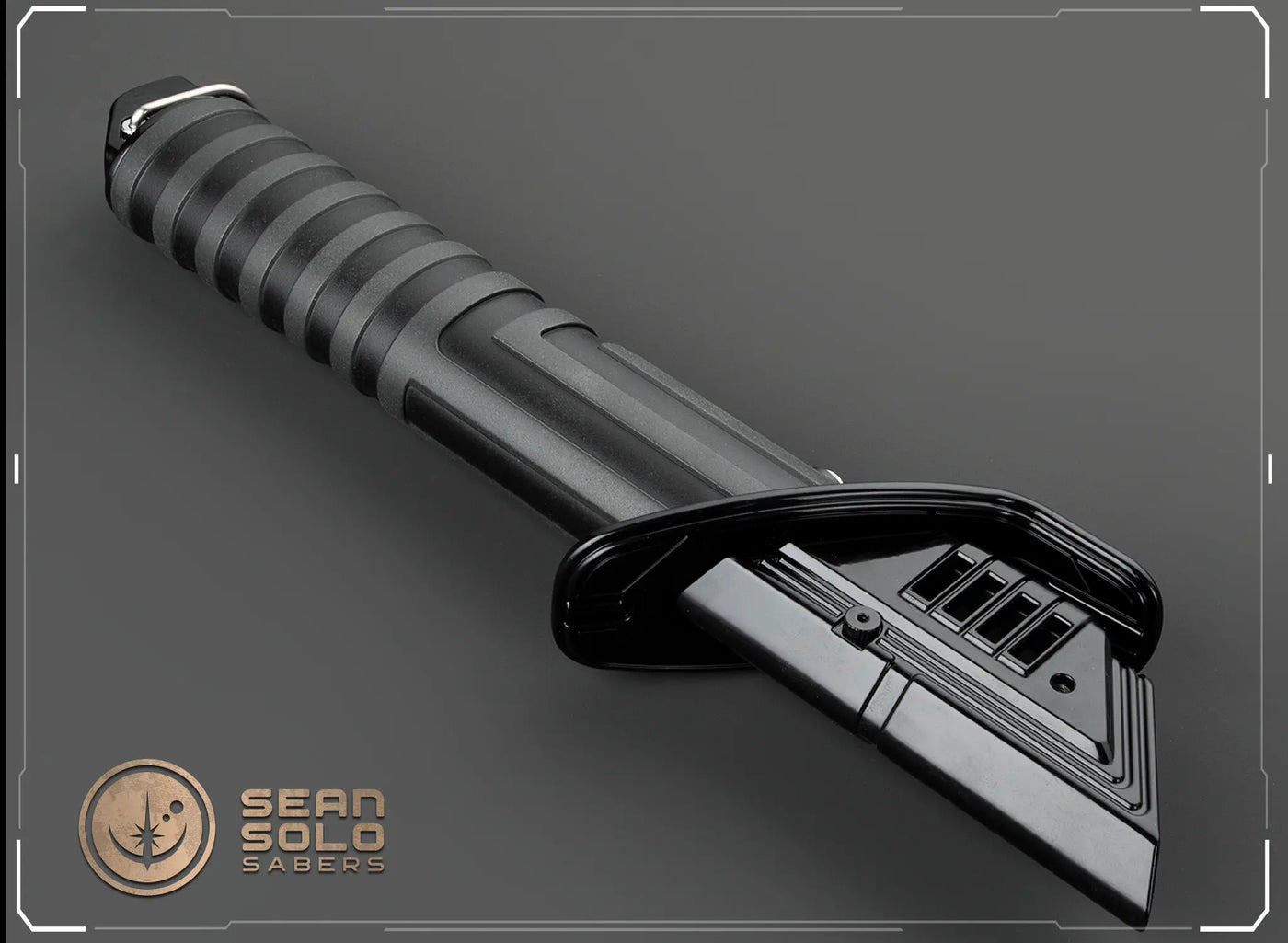 Darksaber Hero Saber Custom Lightsaber - Sean Solo Sabers