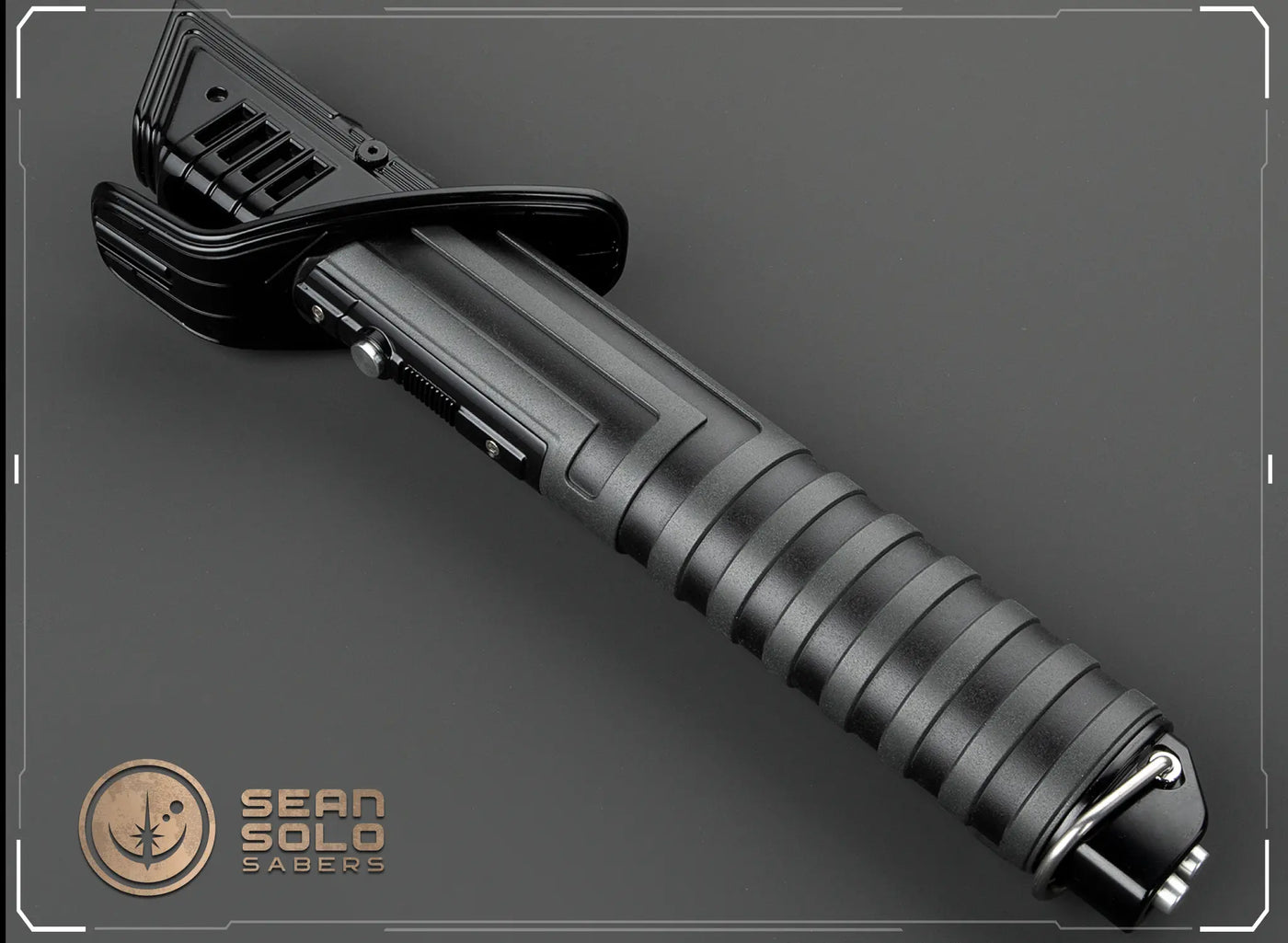 Darksaber Hero Saber Custom Lightsaber - Sean Solo Sabers