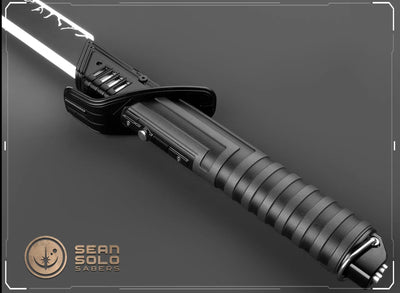 Darksaber Hero Saber Custom Lightsaber - Sean Solo Sabers