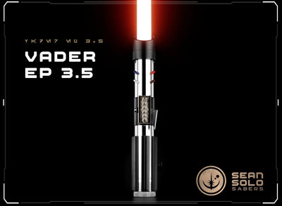 Darth Vader Kenobi Series Hero Saber Custom Lightsaber - Sean Solo Sabers