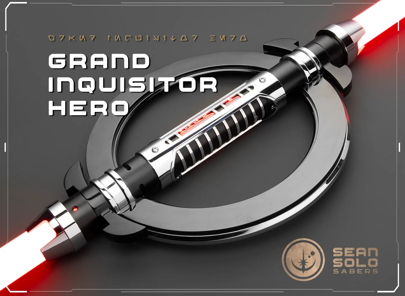 Grand Inquisitor Hero Saber Custom Lightsaber - Sean Solo Sabers