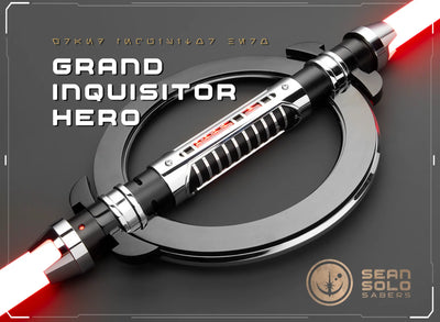 Grand Inquisitor Hero Saber Custom Lightsaber - Sean Solo Sabers