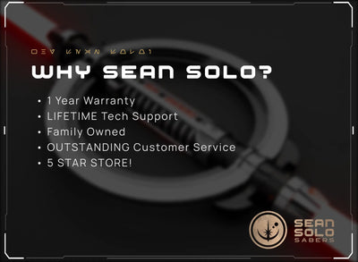 Grand Inquisitor Hero Saber Custom Lightsaber - Sean Solo Sabers