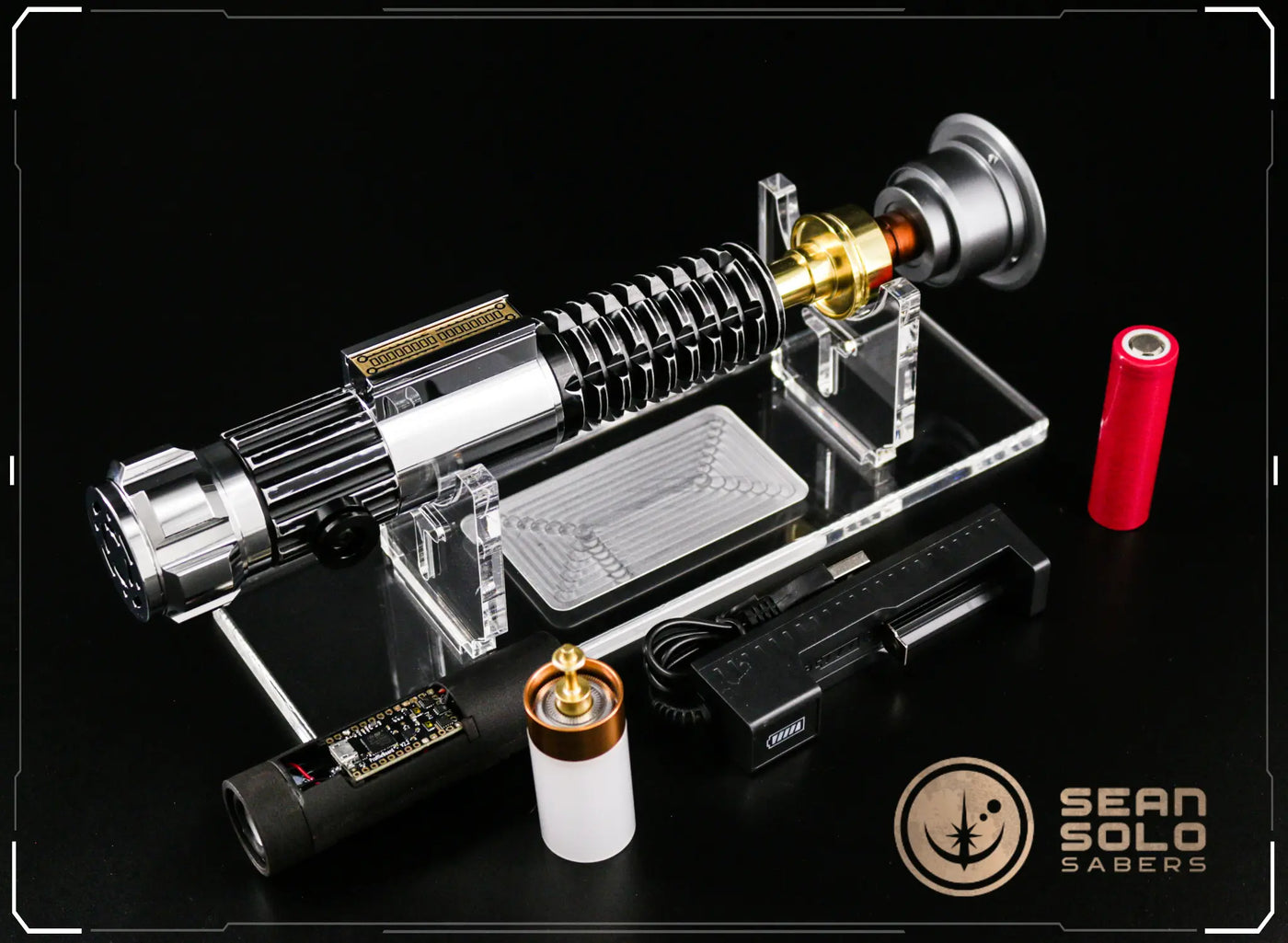 Kenobi Show Elite Saber Custom Lightsaber - Sean Solo Sabers
