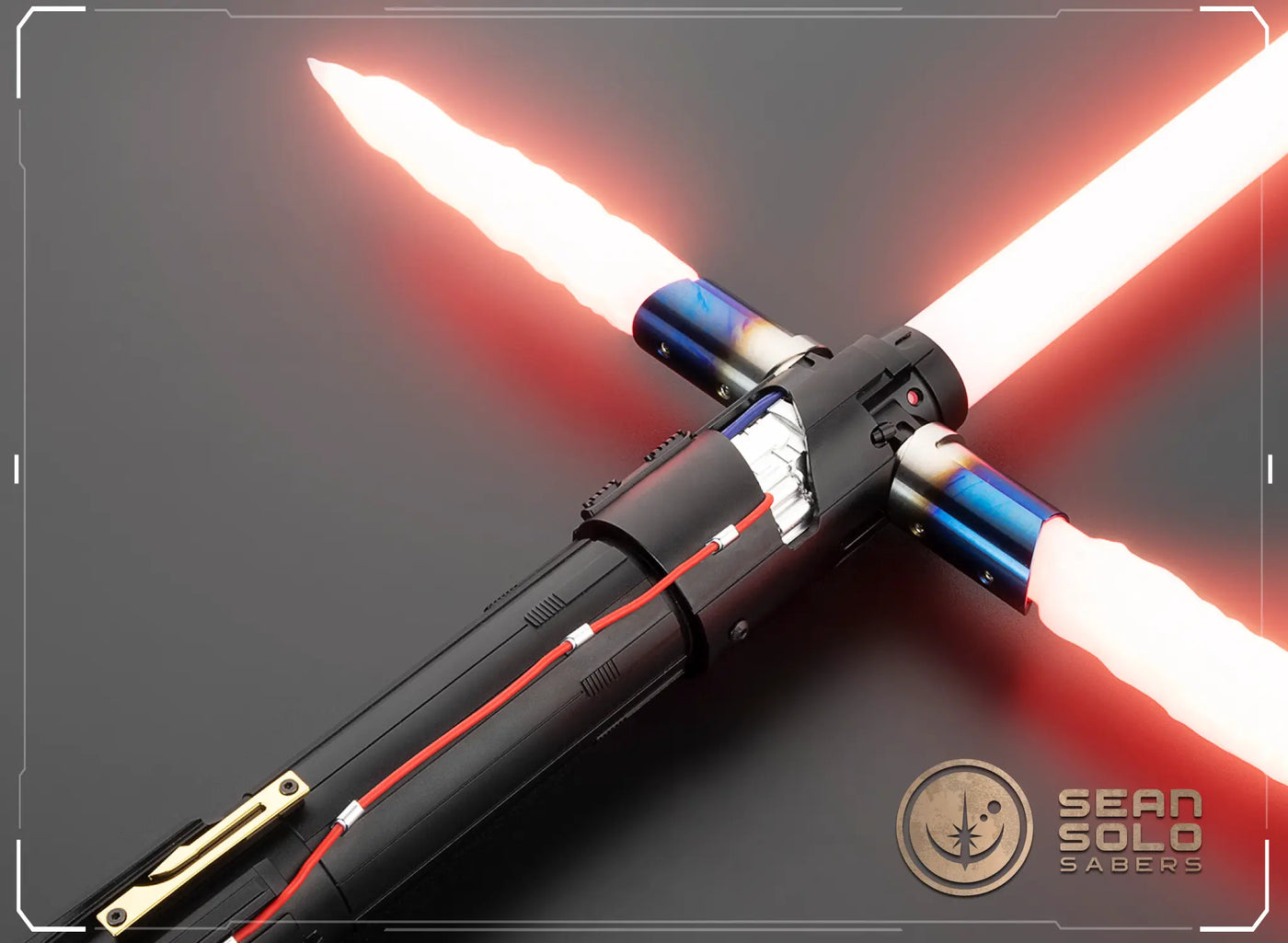 Kylo Ren Hero Saber Custom Lightsaber - Sean Solo Sabers