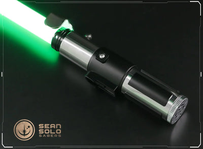Master Yoda Hero Saber Custom Lightsaber - Sean Solo Sabers