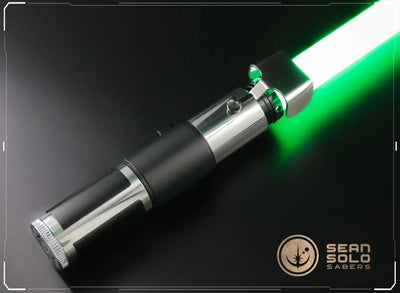 Master Yoda Hero Saber Custom Lightsaber - Sean Solo Sabers