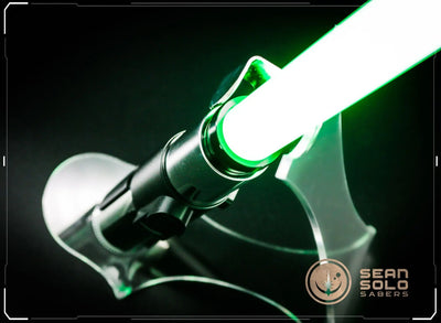 Master Yoda Hero Saber Custom Lightsaber - Sean Solo Sabers