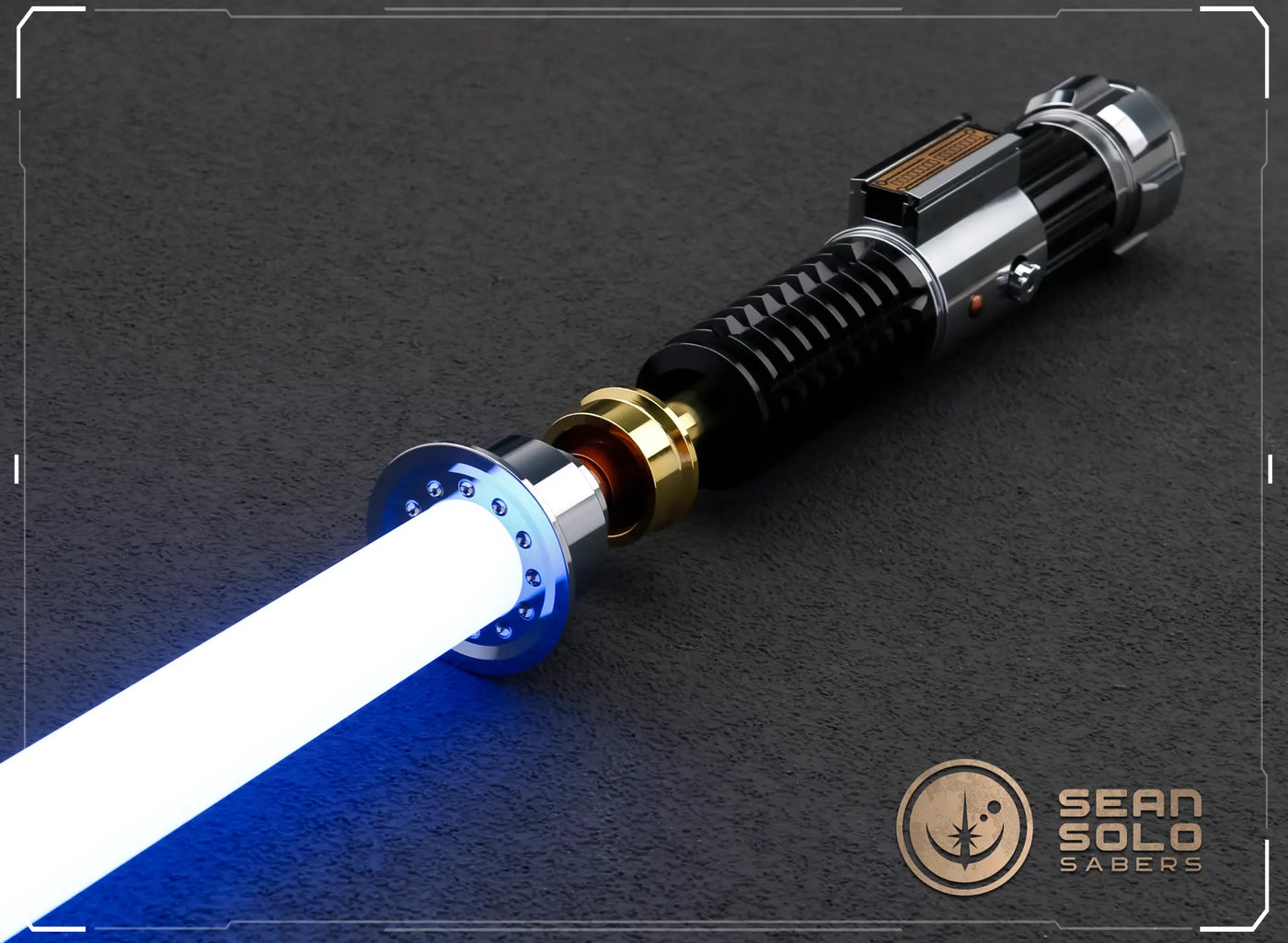 Obi-Wan EP3 Elite Saber Custom Lightsaber - Sean Solo Sabers