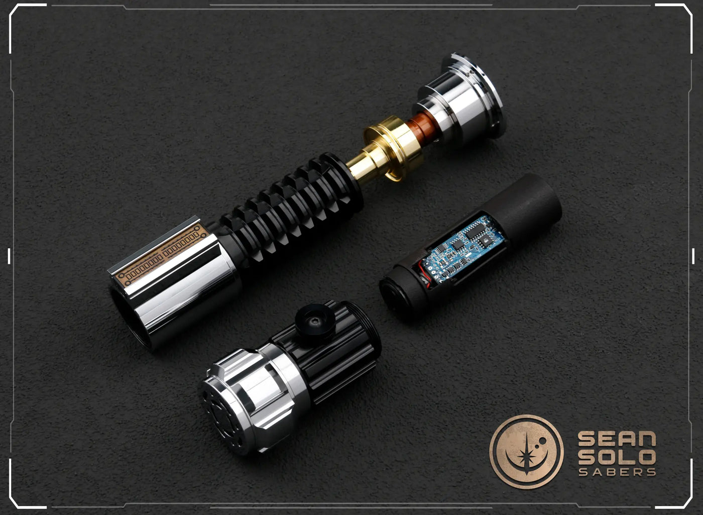 Obi-Wan EP3 Elite Saber Custom Lightsaber - Sean Solo Sabers