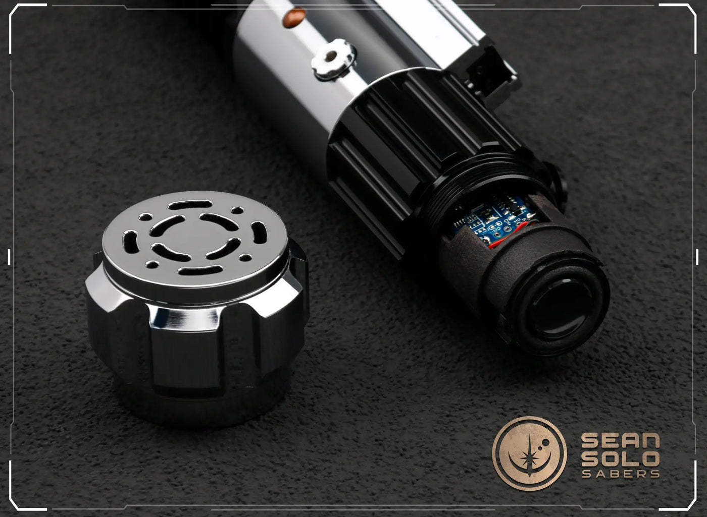 Obi-Wan EP3 Elite Saber Custom Lightsaber - Sean Solo Sabers