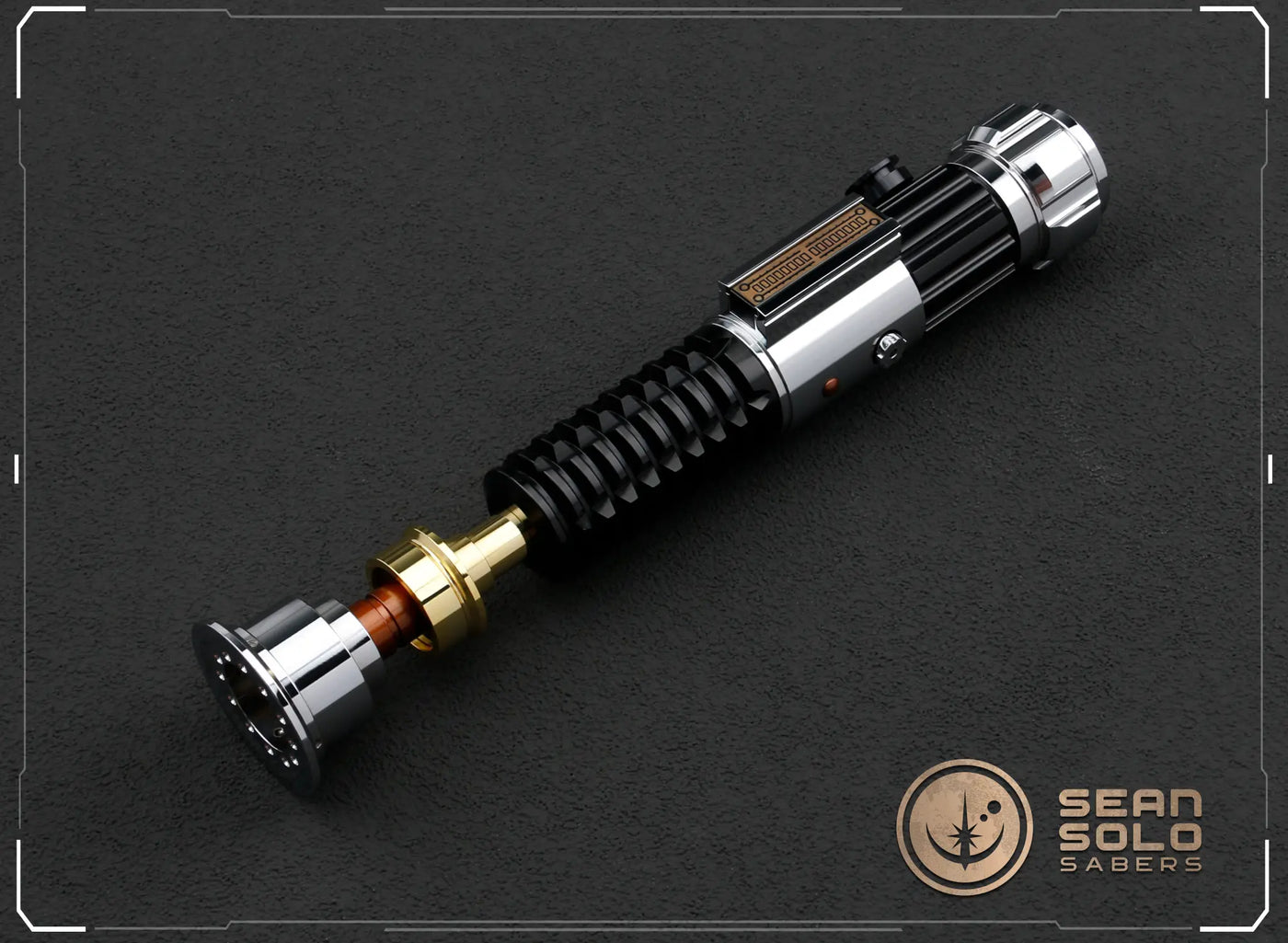 Obi-Wan EP3 Elite Saber Custom Lightsaber - Sean Solo Sabers