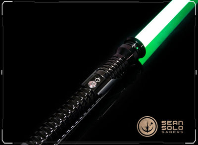 Qui Gon Jinn Hero Saber Custom Lightsaber - Sean Solo Sabers