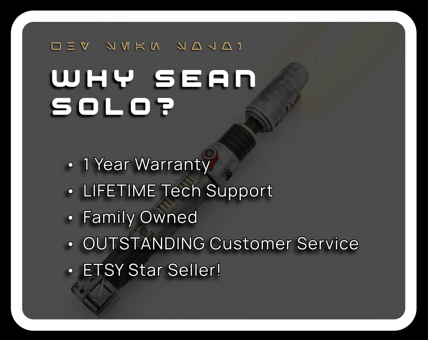 Sabine Wren Elite Custom Lightsaber - Sean Solo Sabers