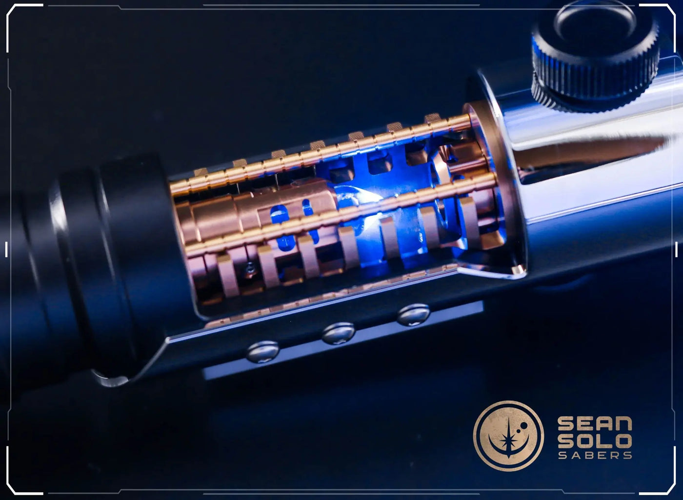 Starkiller V2 Hero Saber Custom Lightsaber - Sean Solo Sabers