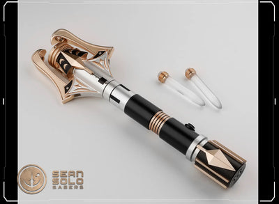 Stellan Gios Hero Saber Custom Lightsaber - Sean Solo Sabers