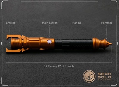 Taron Malicos Fallen Order Elite Saber Custom Lightsaber - Sean Solo Sabers