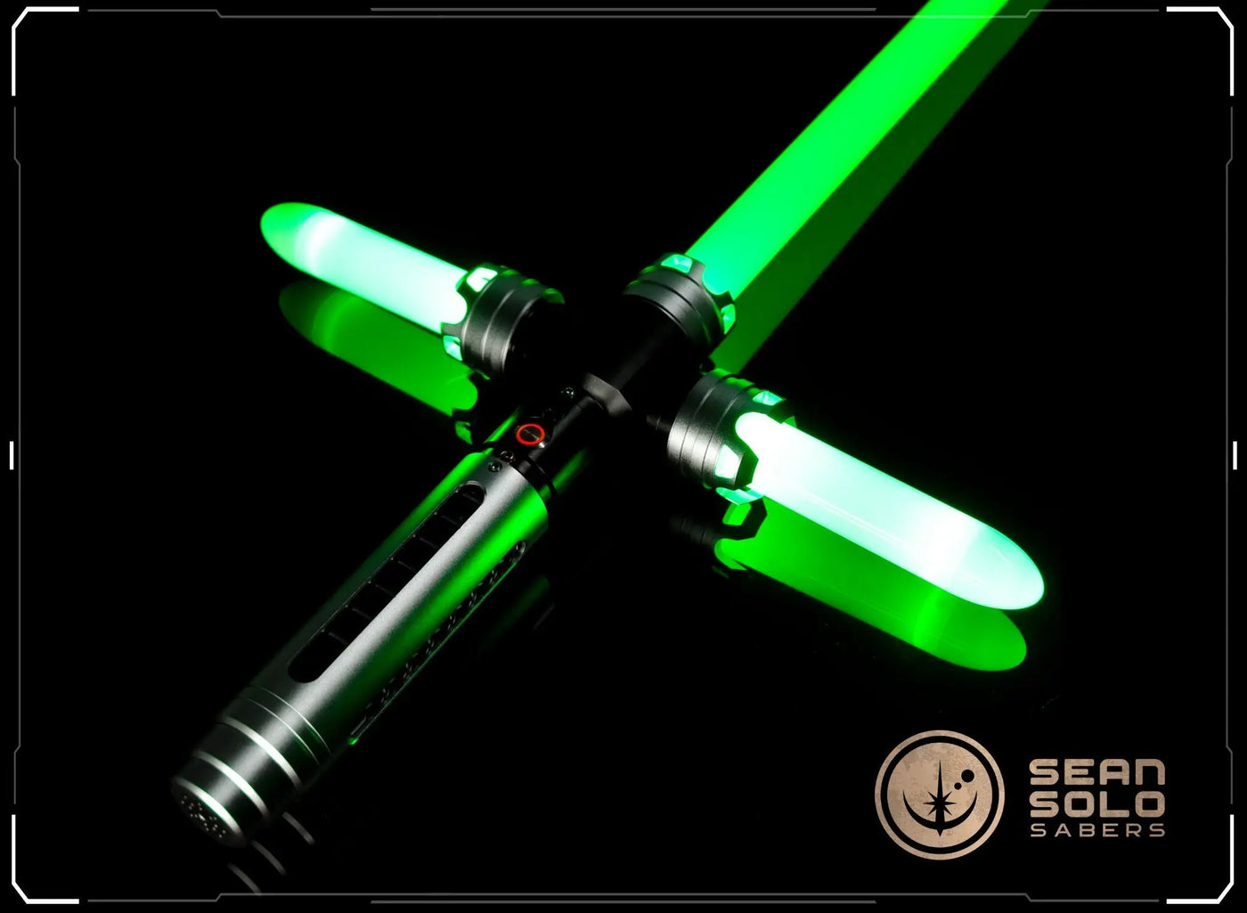 The Crossguard Eco Saber Custom Lightsaber - Sean Solo Sabers